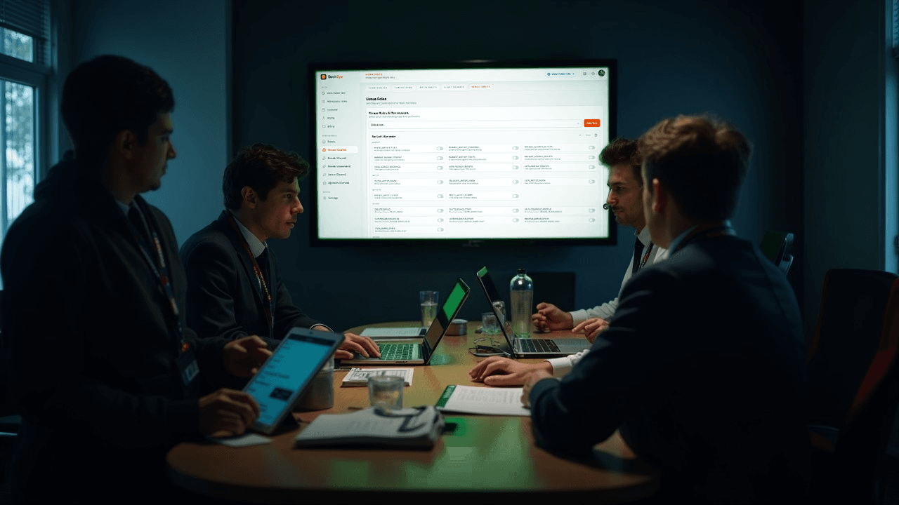BookSys permissions and team controls